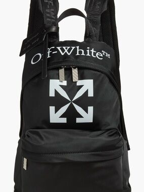 Off white classic dome backpack